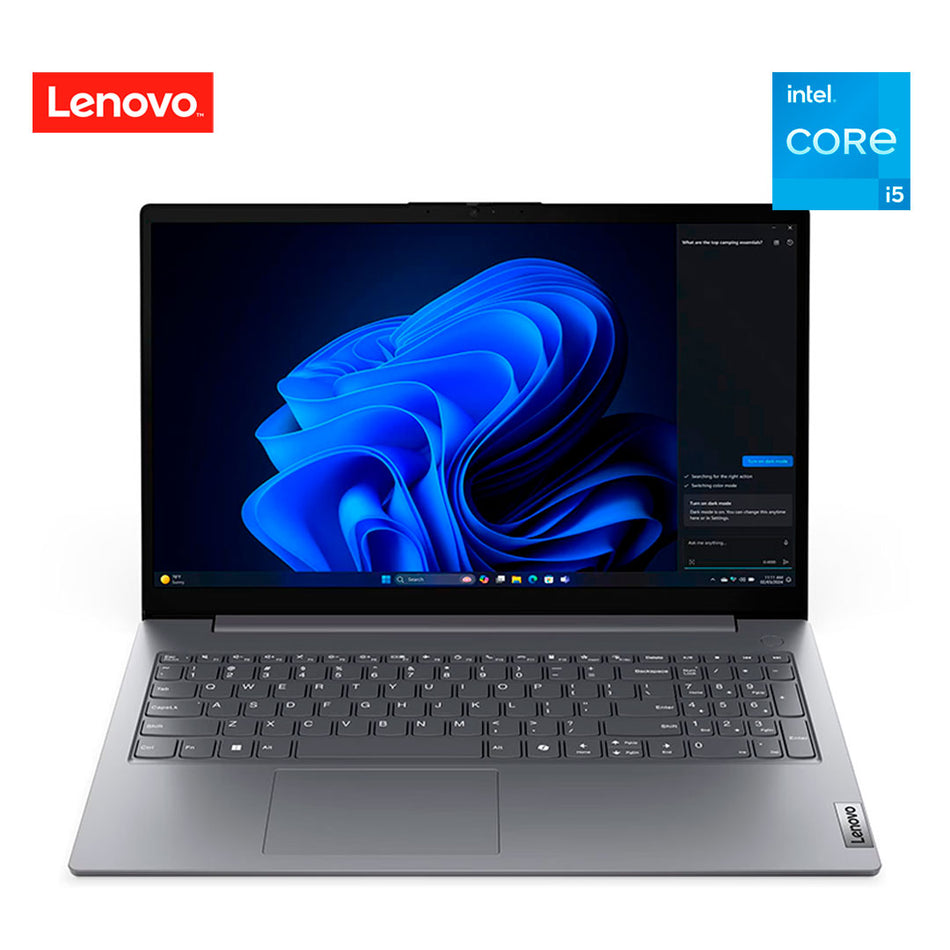 Laptop Lenovo V15 G5 IRL, 15.6" LCD LED FHD, Core 5-210H 2.2 / 4.8GHz, 8GB DDR5-5200MHz