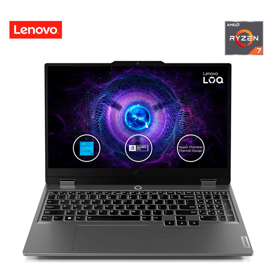 Laptop Lenovo LOQ 15ARP9 15.6" FHD IPS, AMD Ryzen 7 7435HS 3.1/4.5GHz, 12GB DDR5-4800MHz