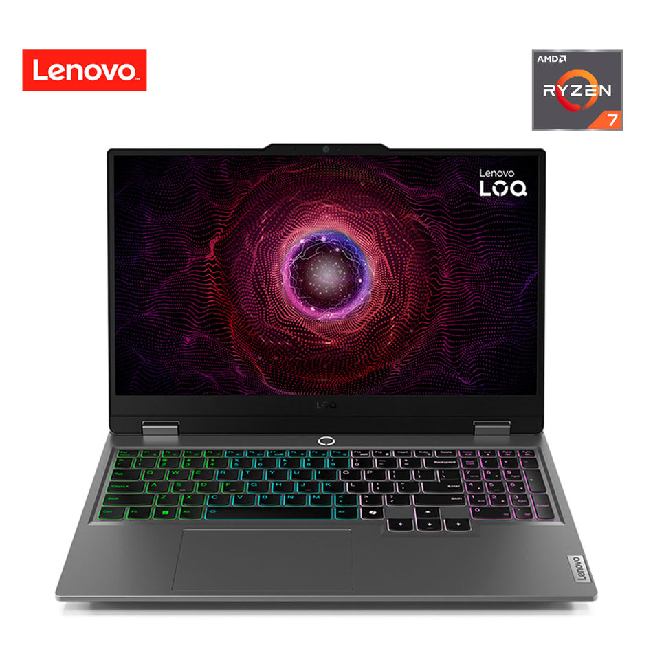 Laptop Gaming Lenovo LOQ 15ARP9, 15.6" FHD IPS, AMD Ryzen 7 7435HS 3.1/4.5GHz, 16GB DDR5