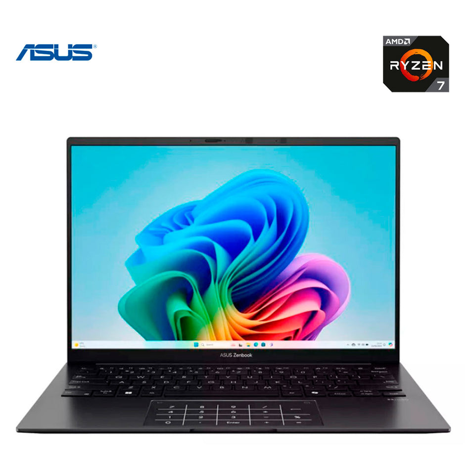 Laptop Asus Zenbook 14, LED 14" WUXGA OLED, Ryzen AI 7 350 2.0/5.0 GHz 16GB LPDDR5x