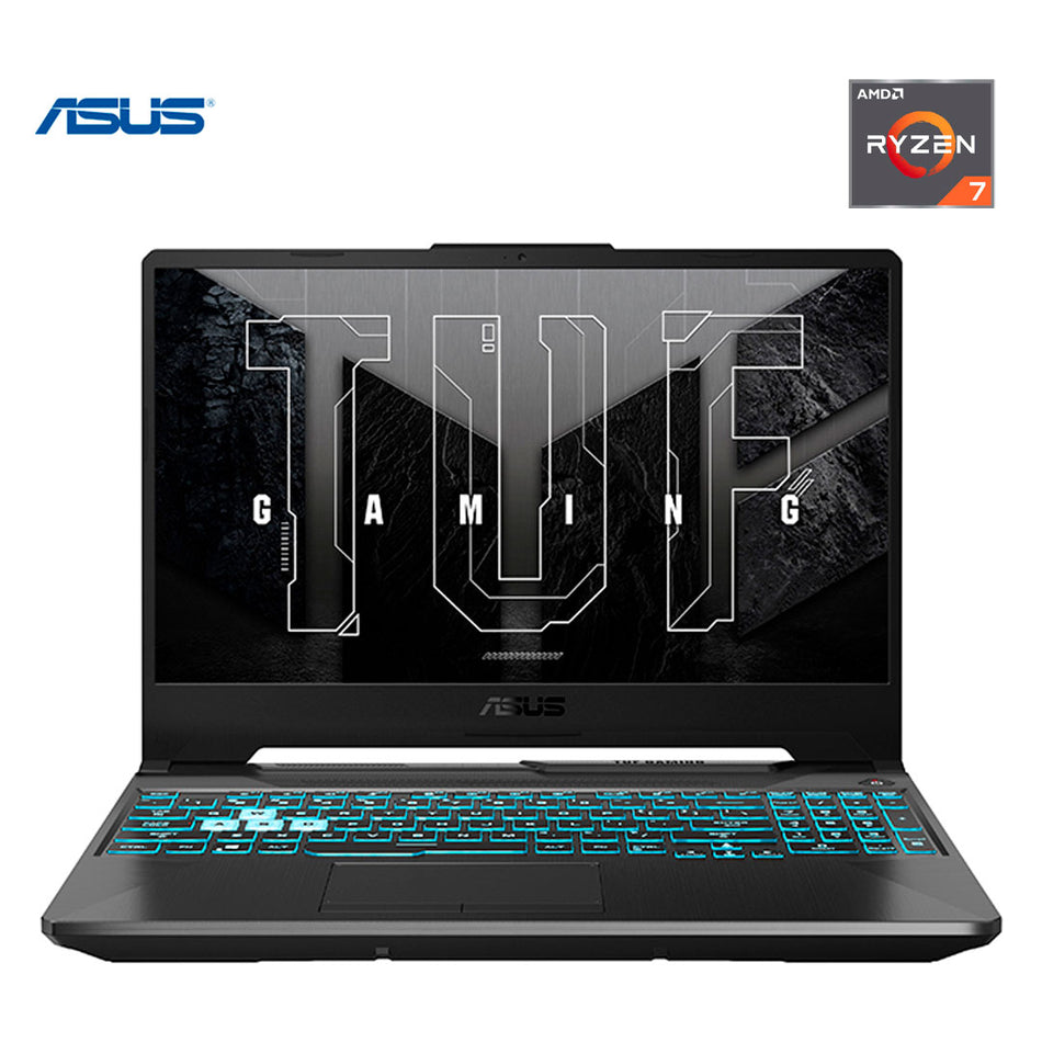 Laptop Gaming ASUS TUF A15, 15.6" FHD IPS, Ryzen 7 7445HS 3.2/4.7 GHz, 16GB DDR5-4800