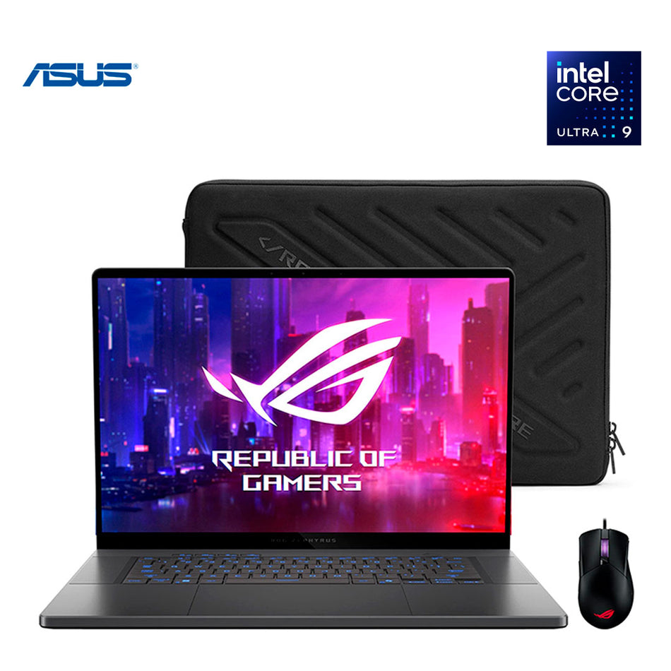 Laptop ROG ZEPHYRUS G16" 2.5K /Core Ultra 9 285HX 5.4GHz/32GB LPDDR5X/RTX 5070TI 12GB
