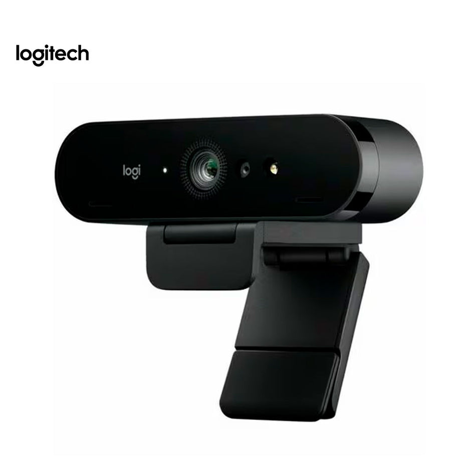 Cámara Web Logitech BRIO 13MP 4K 3840 x 2160 Vídeo Micrófono (960-001723)