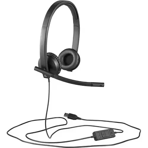 Audifono C/microf. Logitech B2b H570e Usb Stereo Black