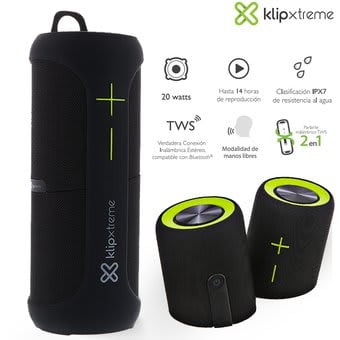 Parlante Bluetooth Acuatico Extra Bass Klip Xtreme KBS-800