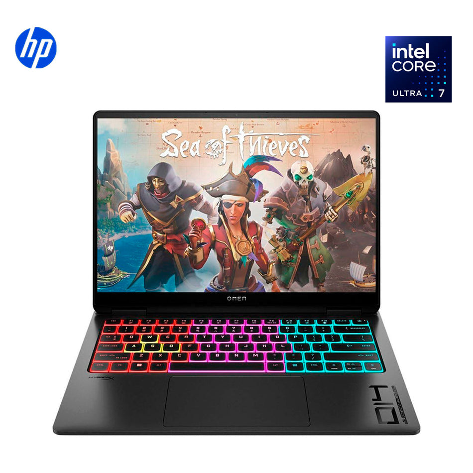 Laptop HP Omen 14-fb0001la, 14", Core ultra 7 155H 4.8GHz, 16GB LPDDR5X