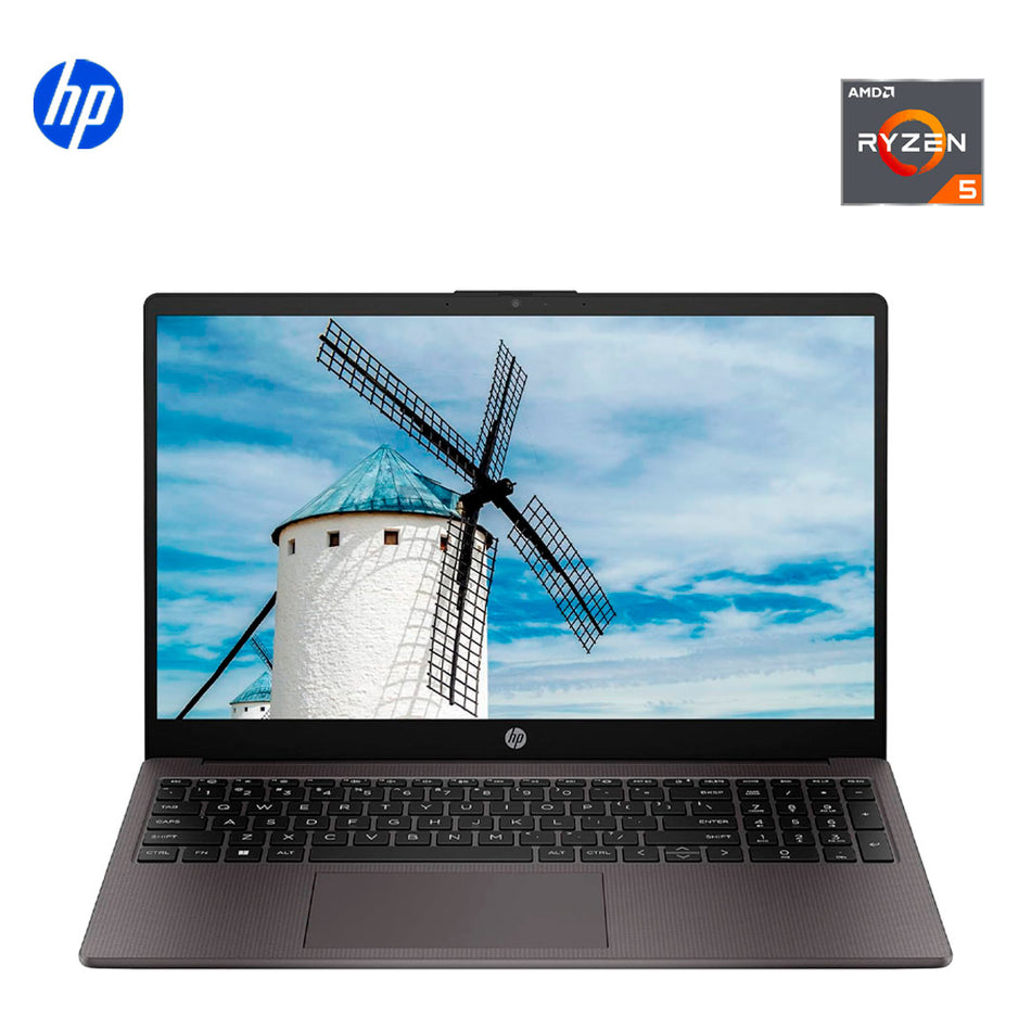 Laptop HP 255 G10, 15.6" LCD LED SVA HD, AMD Ryzen 5 7520U 2.8/4.3 GHz, 8GB LPDDR5-5500