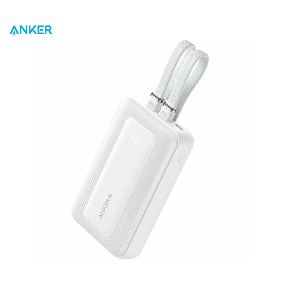 Cargador portátil ANKER Blanco 10000mAh 30W Conector USB Tipo-C - 1 x USB