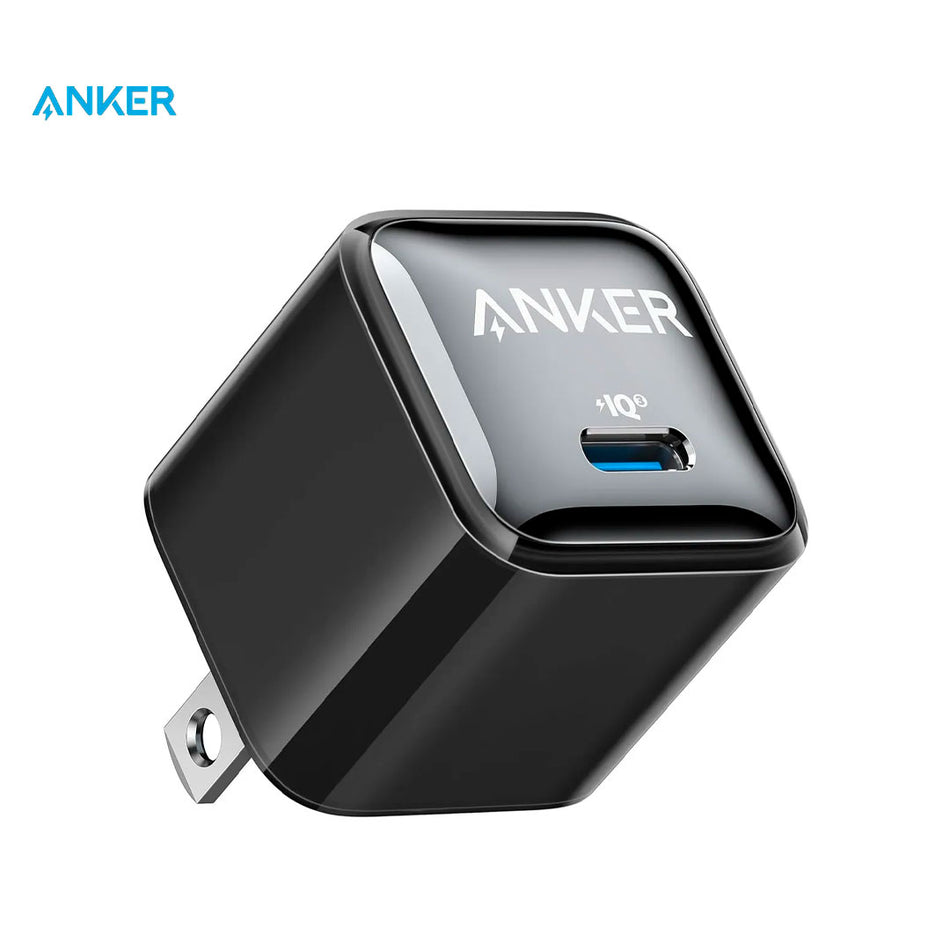Cargador Anker Nano Charger 20W USB-C Carga Rápida Black - A2637J16