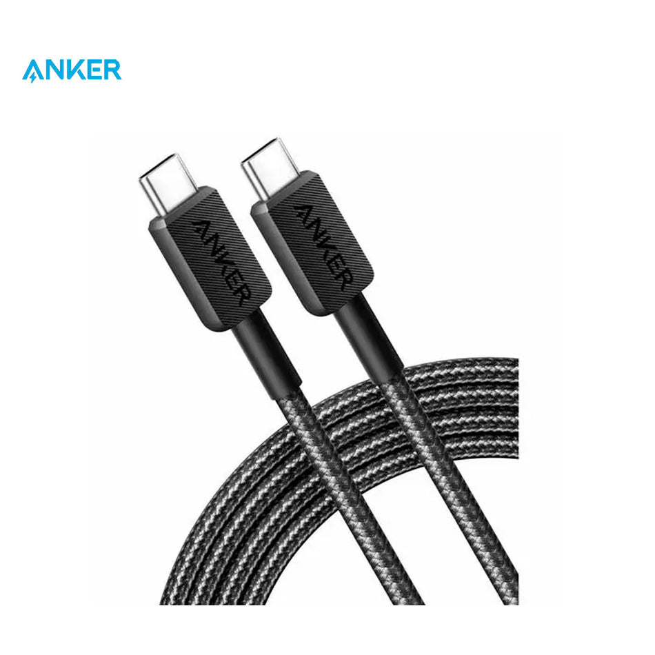 Cable Anker USB-C a USB-C 60W 180cm Carga Rápida Trenzado - A81F6H11