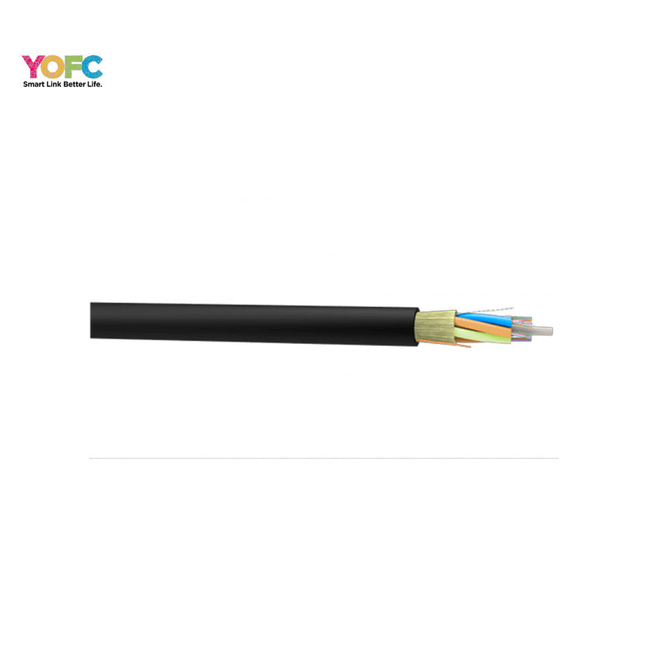 YOFC ADSS-SS-100M-48B1.3 - CABLE DE FIBRA OPTICA MONOMODO ADSS 48 HILOS G652D SPAN 100 - PEDIDO MINIMO 100 METROS