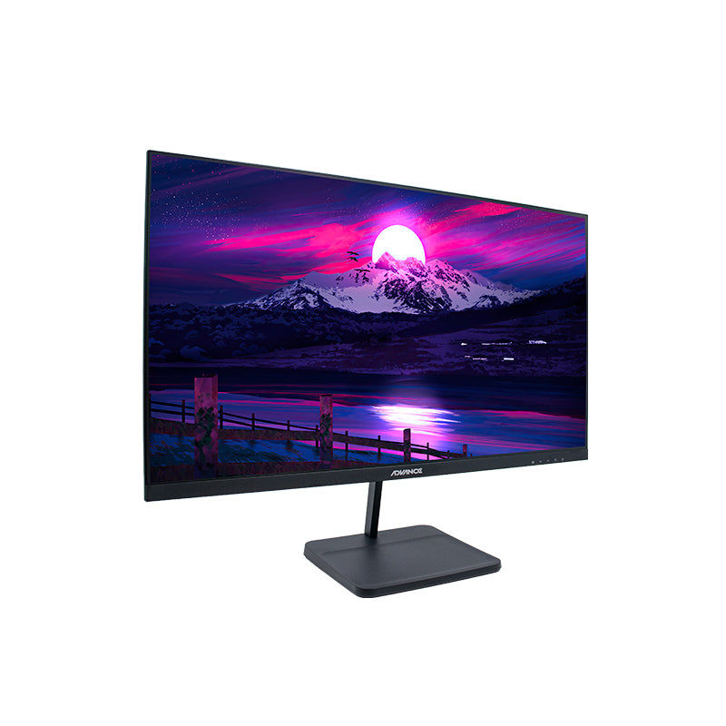Advance ADV-2454S Monitor plano  23.8" FHD IPS 144Hz 1ms HDMI DP Audio Out Parlantes Negro