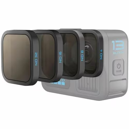 GoPro AENDF-001 Densidad neutra Kit de filtro Diseñado para Videocámara Cristal