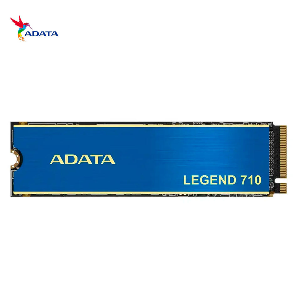 SSD M.2 Pcie Adata 512gb Nvme Legend 710, 2280 (aleg-710-512gcs) 2400mb/s, C/discipador