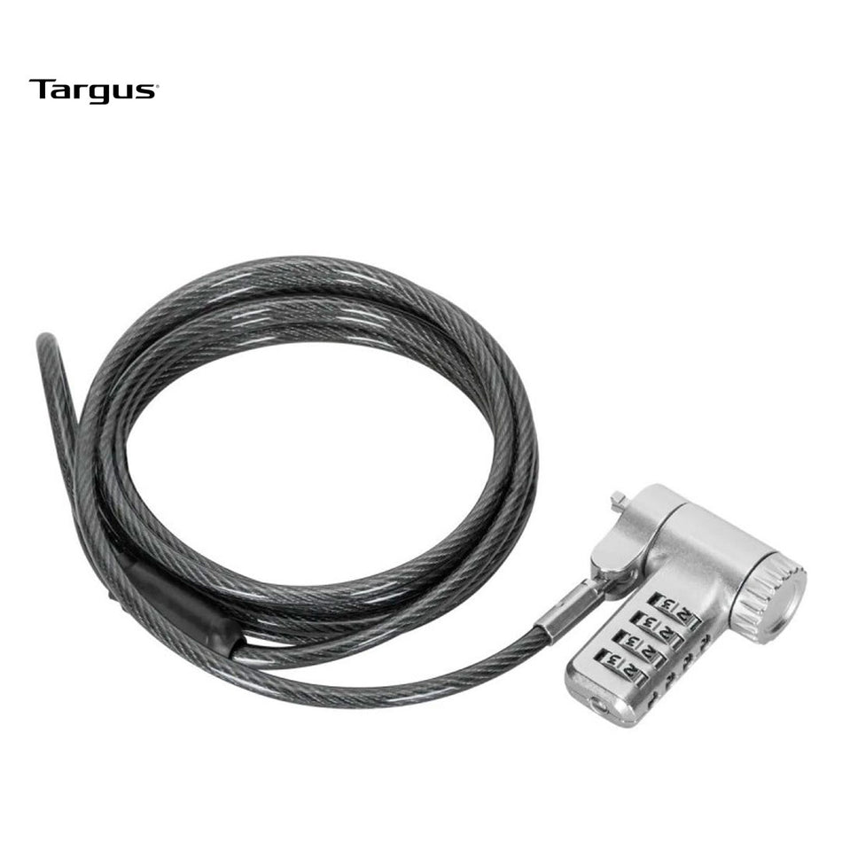 TARGUS ASP96RGLX Cable De Seguridad  DEFCON Con cabeza Adaptable Lock, Universal