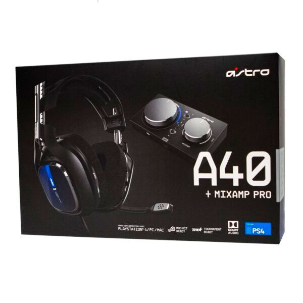 AUDIFONO C/MICROF. ASTRO A40TR FOR PS5/PS4/PC + MIXAMP PRO BLACK (939-001660)