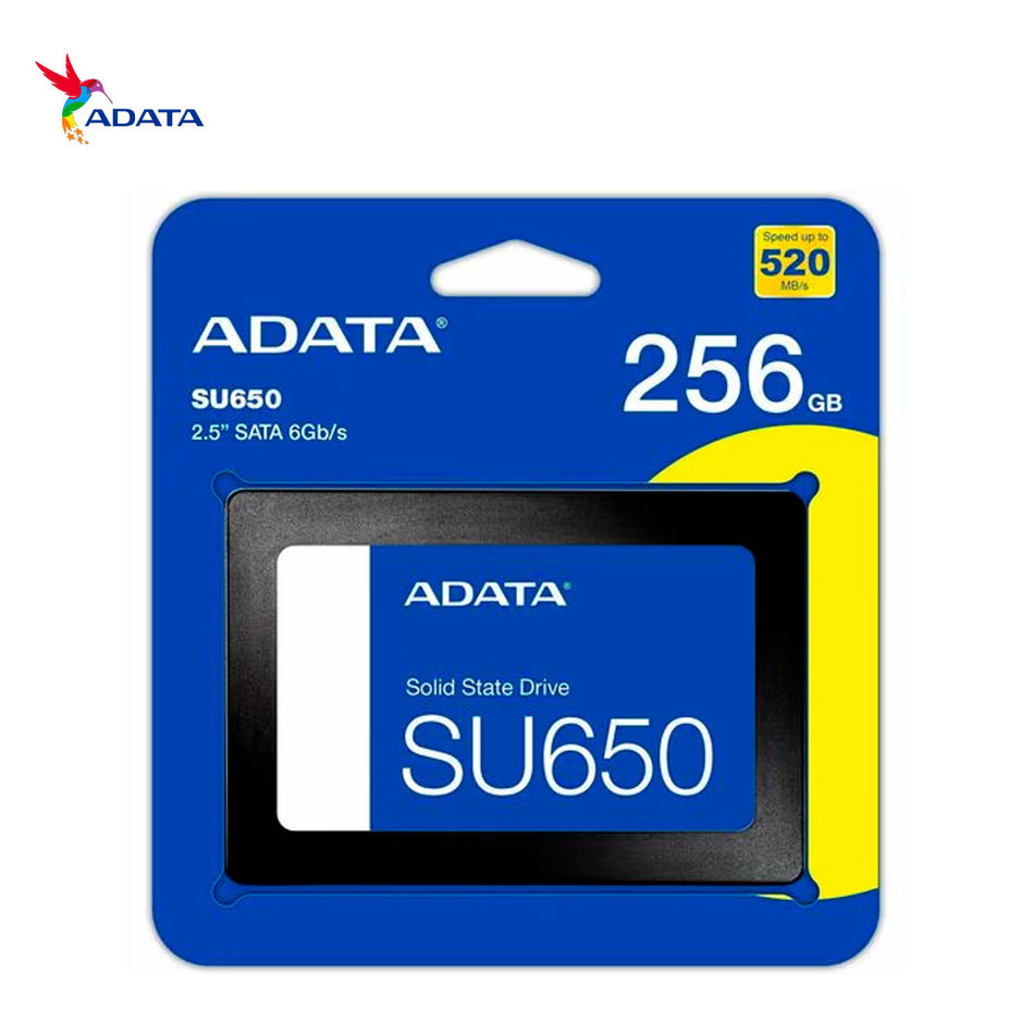 Ssd Sata 2.5 Adata 256gb Su650 (asu650ss-256gt-r)