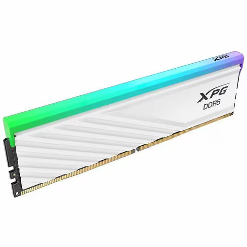 Memoria Ram Xpg Ddr5 16gb Lancer Blade Rgb (ax5u6000c3016g-slabrwh) 6000 Mt/s, Blanco, Rgb, Cl30