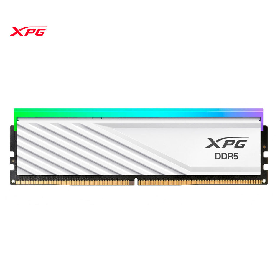 Imagen Referencial * Memoria Ram Xpg Ddr5 16gb Lancer Blade Rgb (ax5u6000c4816g-slabrwh) 6000 Mhz, Blanco