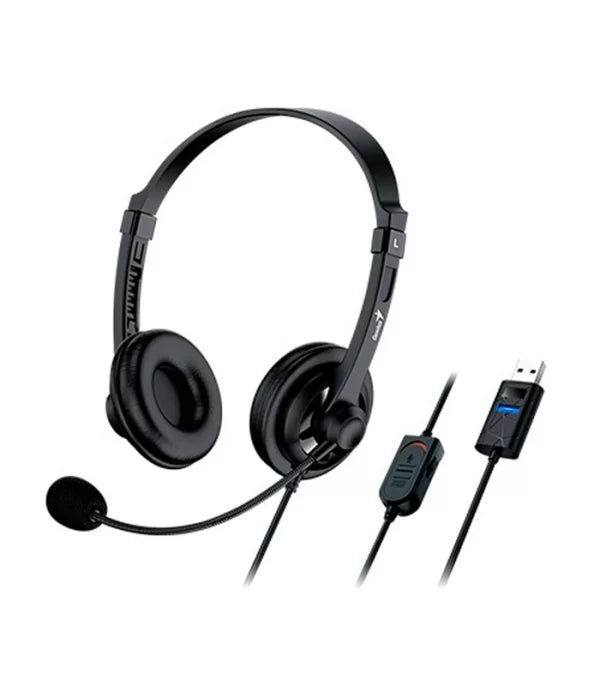 AUDIFONO C/MICROF. IBLUE HS-3001BK / CAJA CHAT-LINK USB NEGRO - PN HS-3001BK