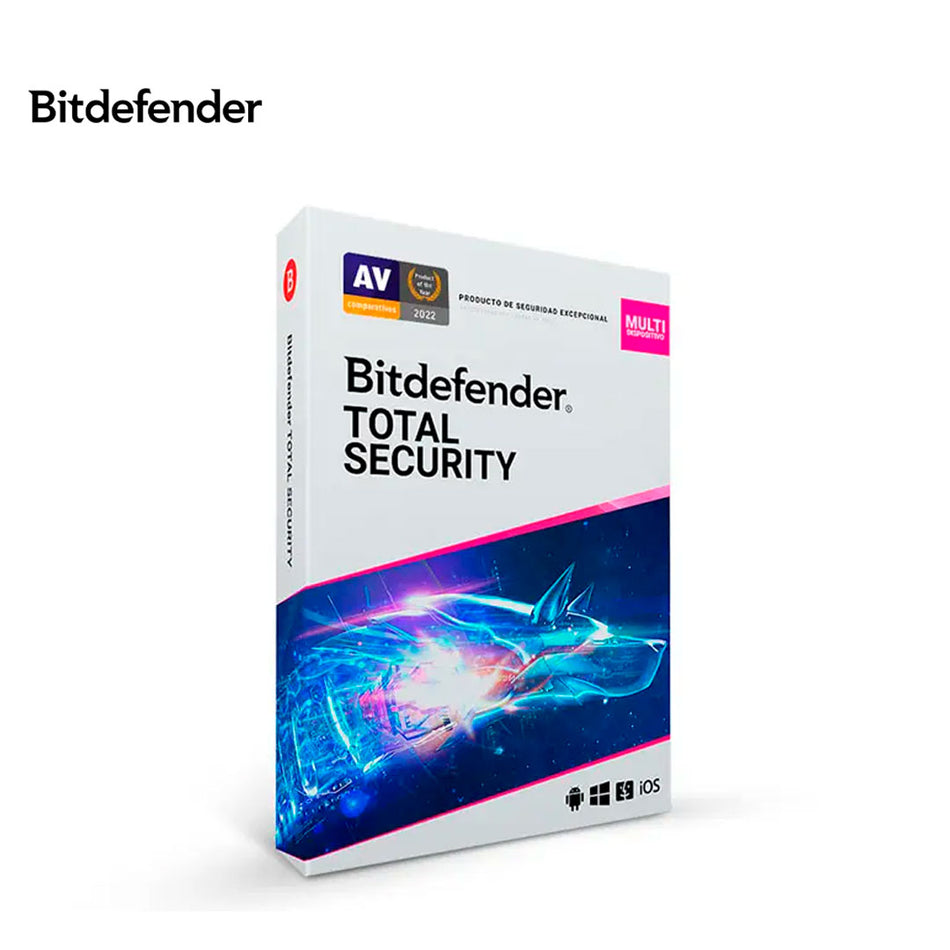 Antivirus Bitdefender Total Security Premium 5 PC 12 Meses
