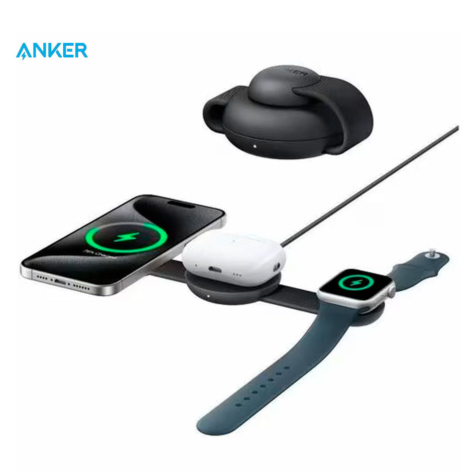 ANKER MagGo A2557 Cargador por inducción Negro