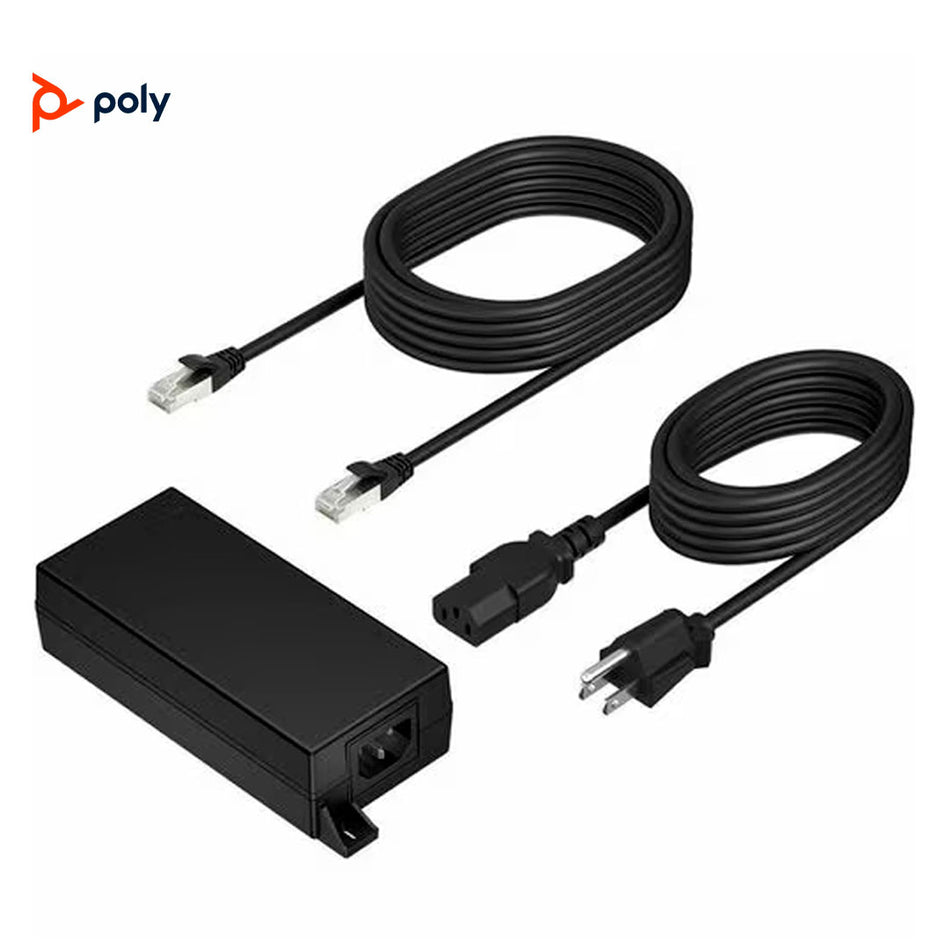Poly Inyector PoE++ - 65W 2.5Gbps CAT6A