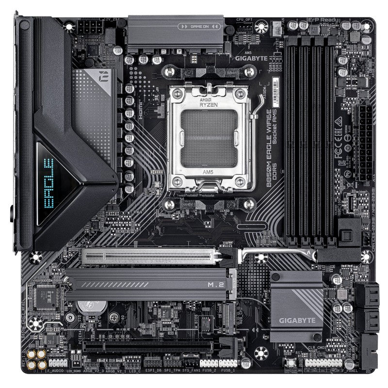 Placa base Gigabyte B850M EAGLE WF6E, Micro ATX, AM5, DDR5
