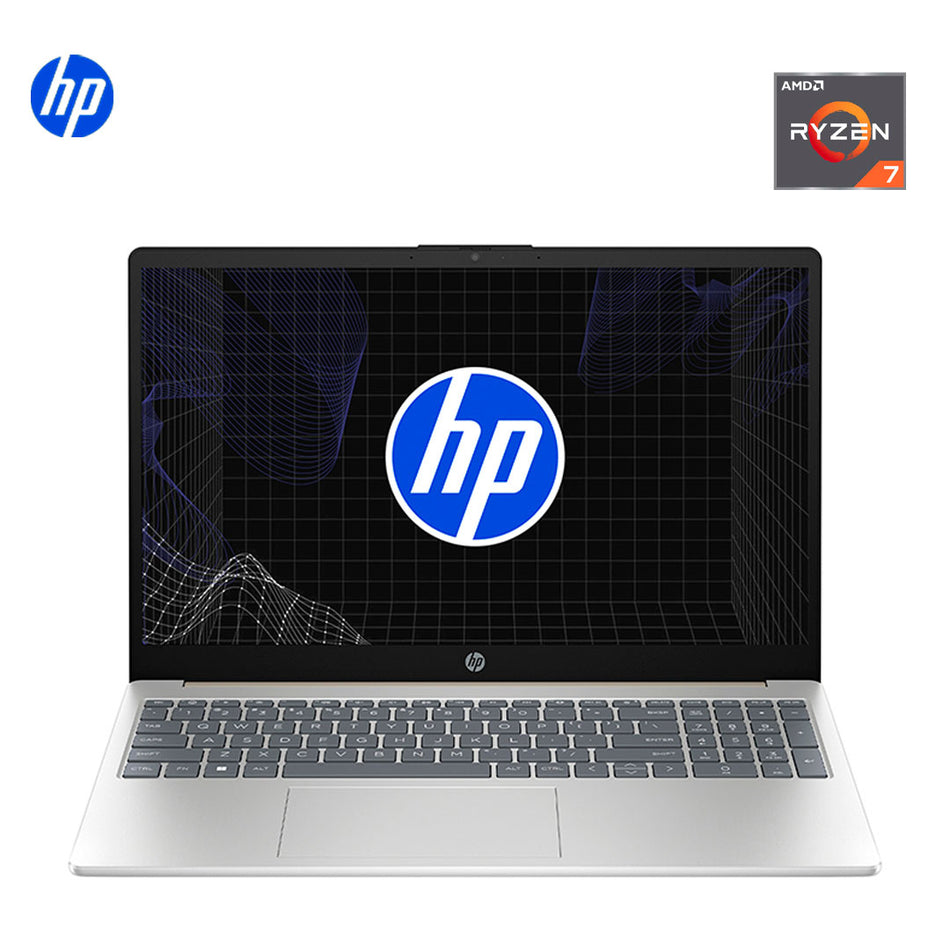 Laptop HP 15-fc0275la, 15.6" FHD, AMD Ryzen 7 7730U 2.0 / 4.5GHz, 16GB DDR4-3200MHz