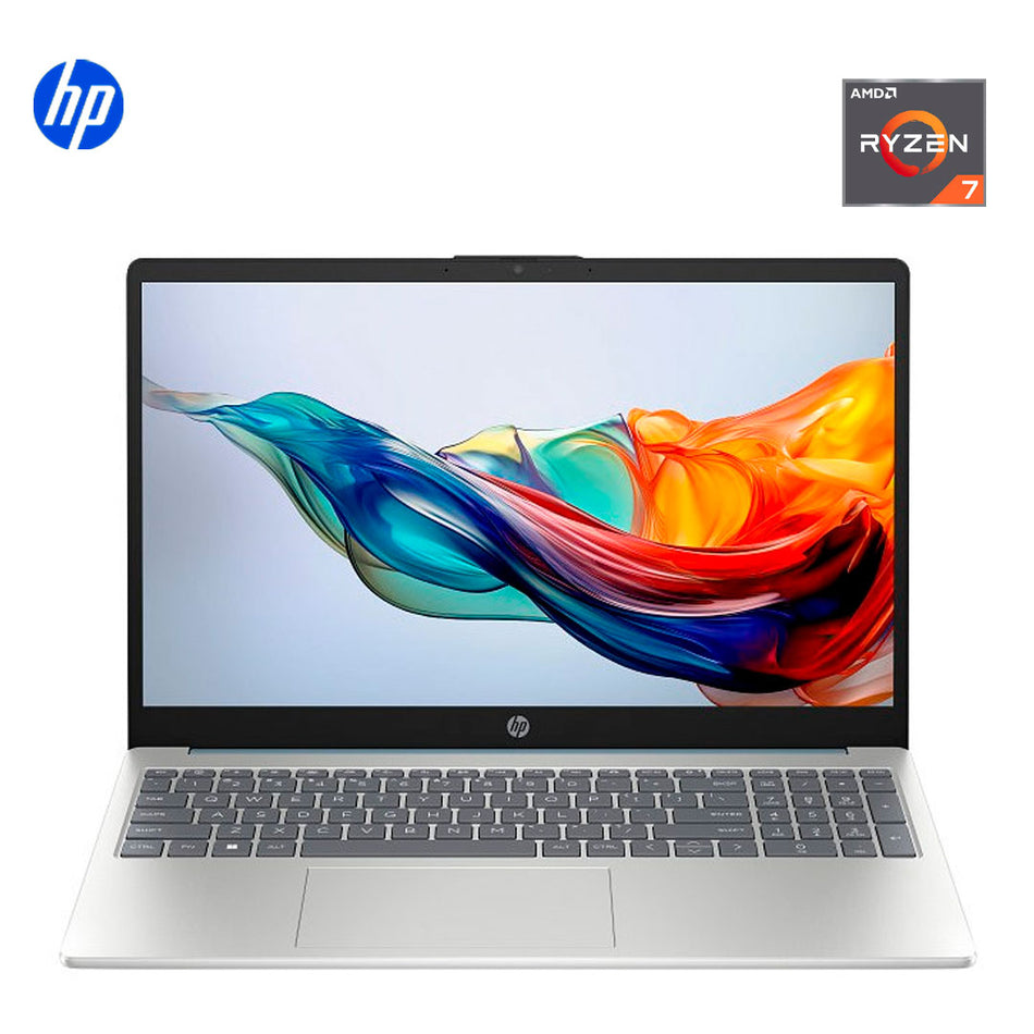 Laptop HP 15-fc0279la, 15.6" FHD, AMD Ryzen 7 7730U, 16GB - 1TB NVMe M.2, FreeDOS