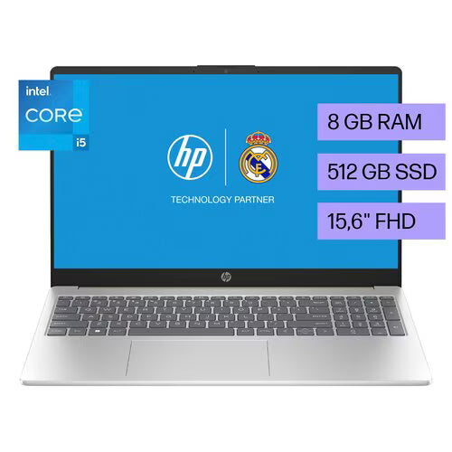 Laptop HP 15-fd0254la 15.6" Intel Core i5 13a Gen i5-1334U 8GB 512GB SSDFull HD Intel Iris Xe Graphics