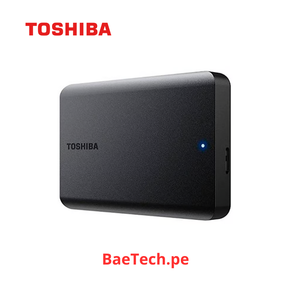 Disco duro externo Toshiba Canvio Basics, 4TB, USB 3.0.