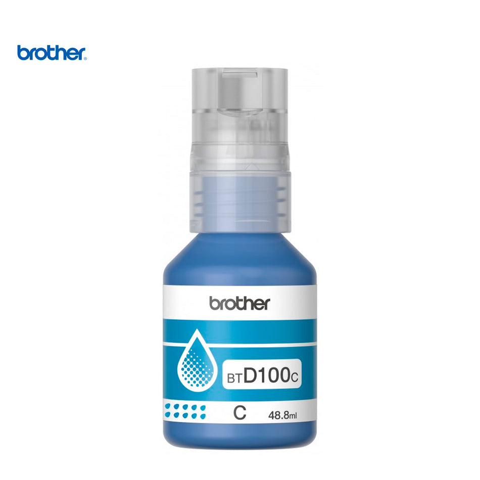 Tinta Brother BTD100C, 5K pag, Cyan