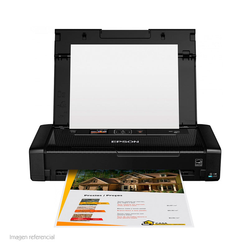 Impresora Portatil de tinta Epson WorkForce WF-100, WiFi, USB C11CE05302