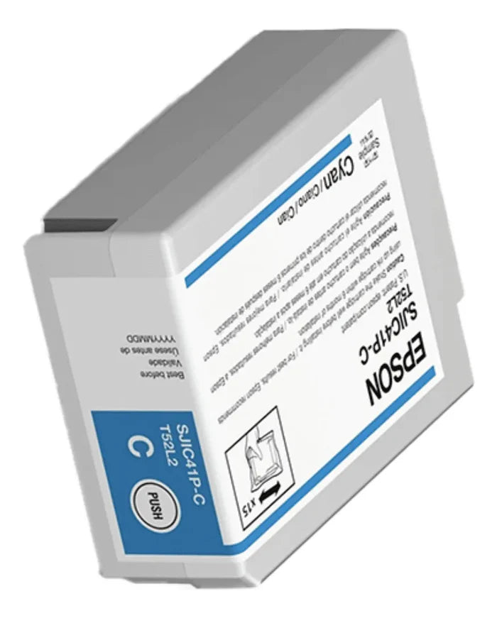 Cartucho EPSON C13T52L220 Tinta Cyan para Impresoras ColorWorks