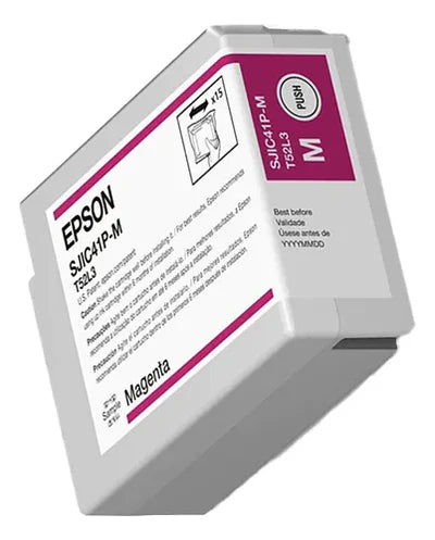 Cartucho EPSON C13T52L320 Tinta Magenta para Impresoras ColorWorks