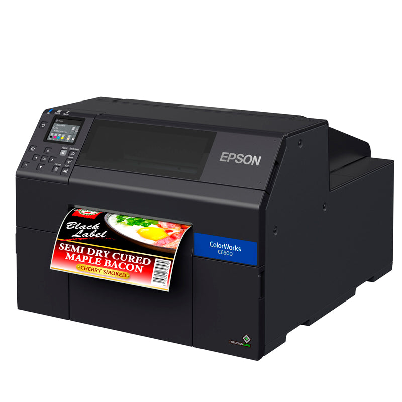 Impresora de Inyección de tinta a color ColorWorks CW-C6500A con Cortador Automático