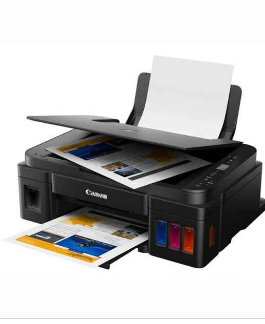 Impresora Multifuncional de tinta continua Canon Pixma G3110, imprime/escanea/copia, USB/Wi-Fi.
