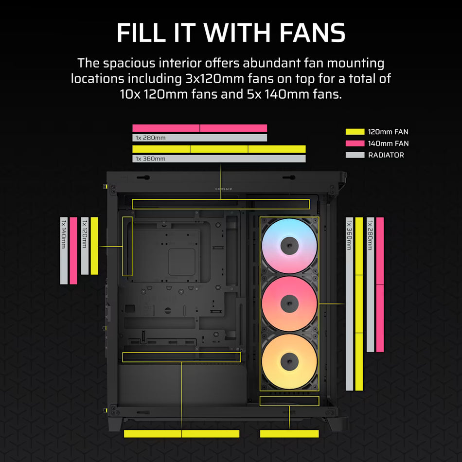Corsair CASE 4500X RS-R ARGB Negro