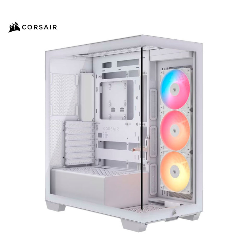 Case Corsair 3500X RS-R CC-9011323-WW, Vidrio templado, ATX, Mid Tower, White