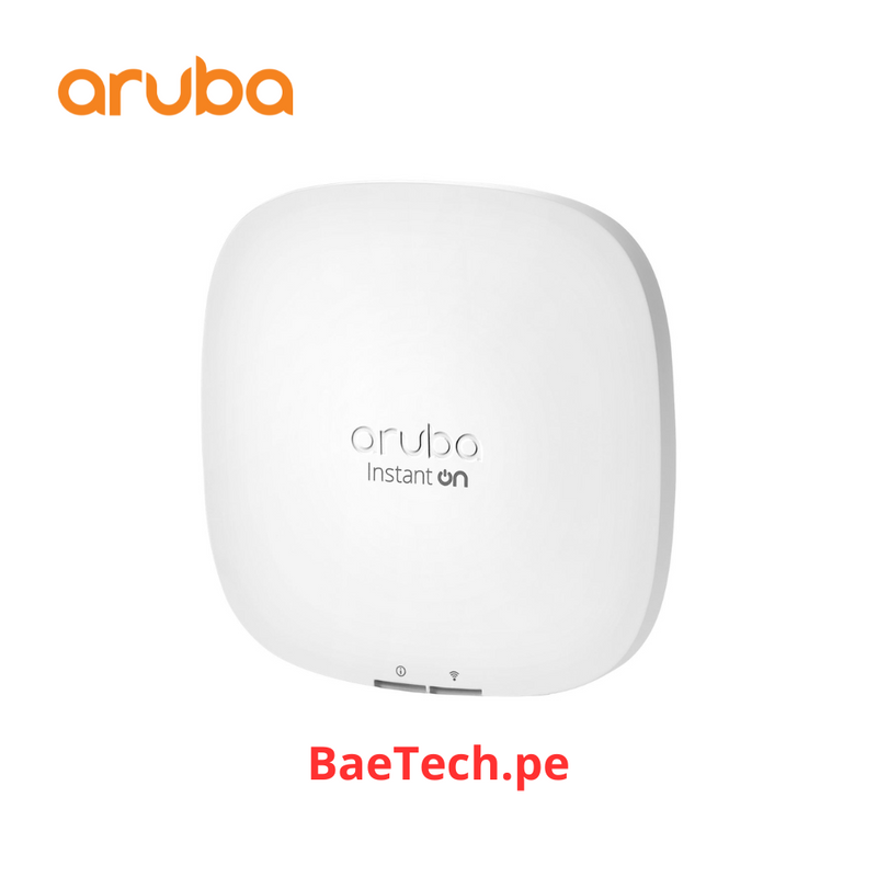 Aruba R4W02A Punto de acceso inalámbrico Instant On AP22 - 802.11ax - 1.66Gbit/s - 2.40GHz, 5GHz