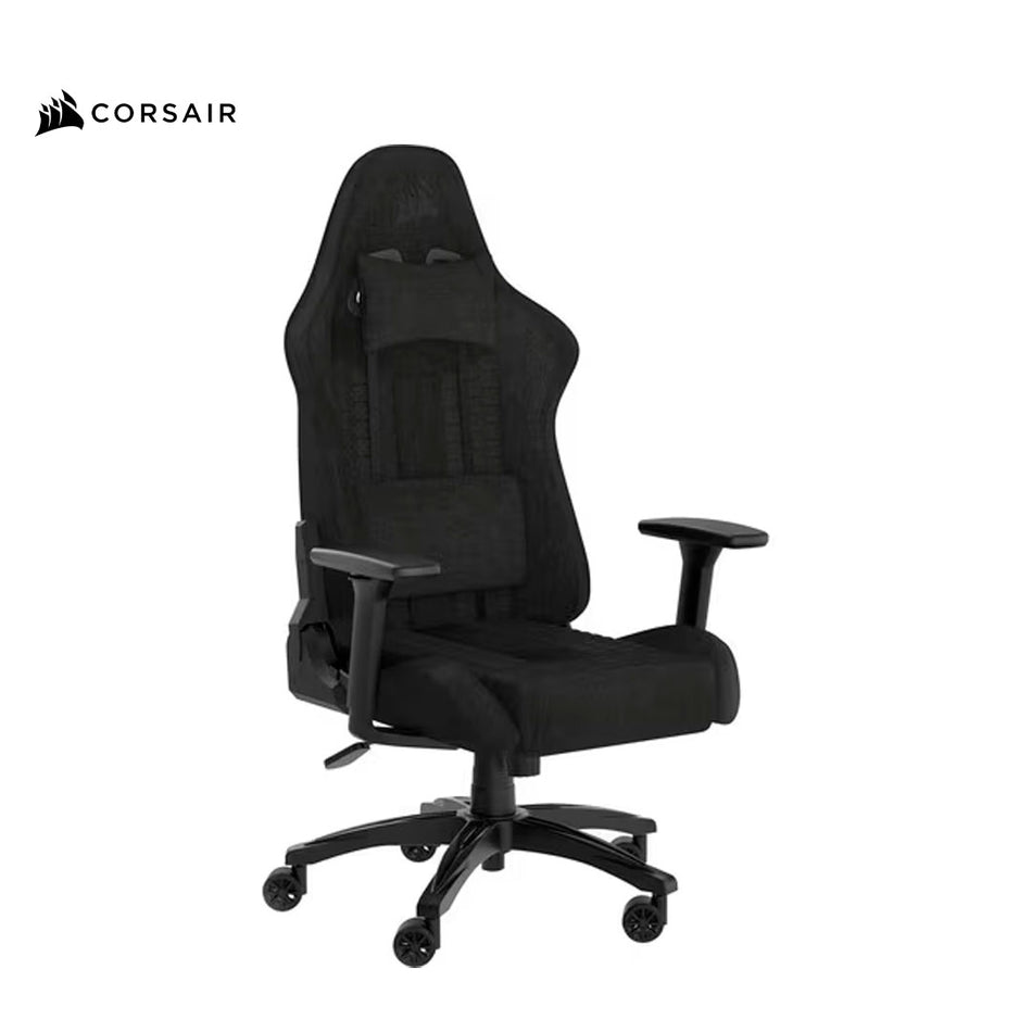 Sillón de Juego Corsair Relaxed TC100 - Material/Tejido, Nilón - Negro, Gris