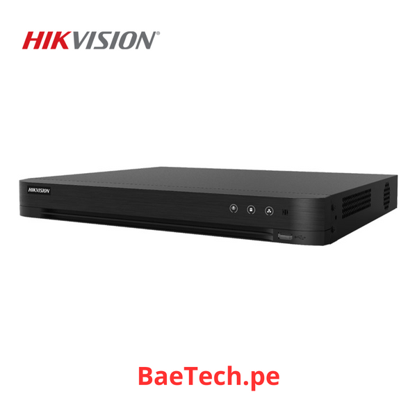 HIKVISION iDS-7208HUHI-M1/FA - GRABADOR DVR ACUSENSE 8CH 5 MP |1U H.265 | 1HDD | HDTVI/AHD/CVI/CVBS/IP