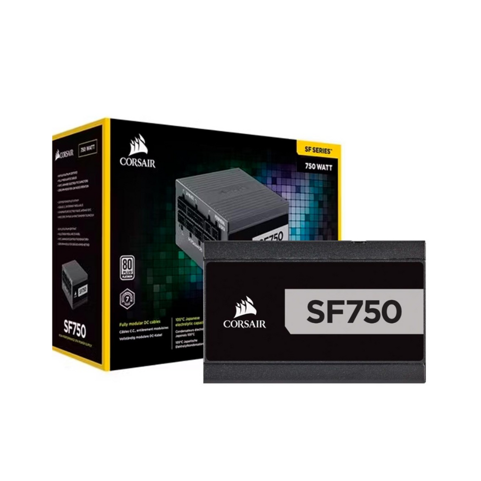 FUENTE DE PODER CORSAIR SF750 SFX 750W 80 PLUS PLATINUM CP-9020186-WW