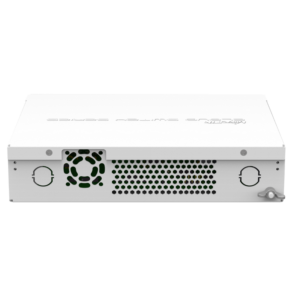 MIKROTIK CRS112-8G-4S-IN - CLOUD SWITCH ROUTER 8 PUERTOS GIGABIT ETHERNET Y 4 PUERTOS SFP, THROUGHPUT 975 KPPS