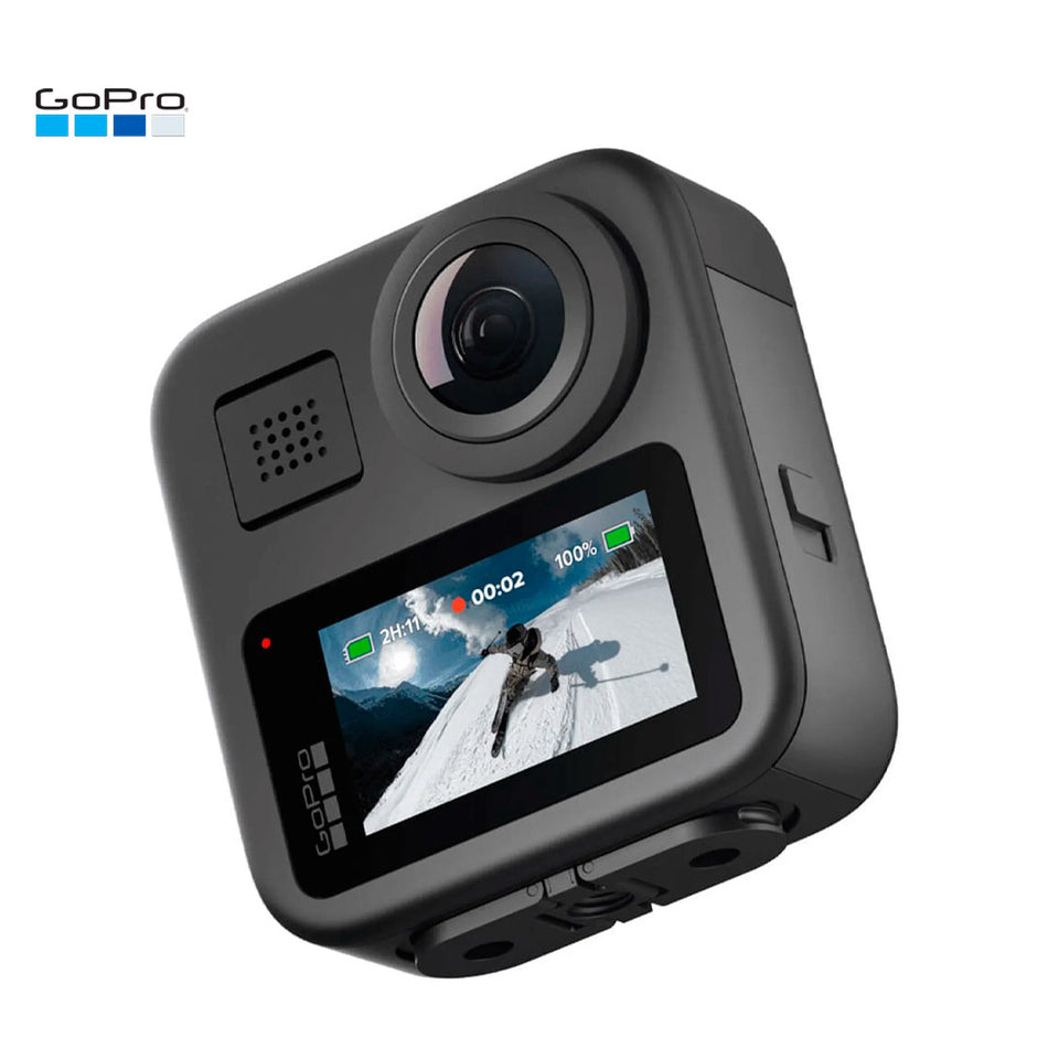 Cámara de acción GoPro MAX grabación en 5.6K 360°, fotos de 16.6MP, 1600mAh, 78min de batería, Max HyperSmooth, captura envolvente en 360°