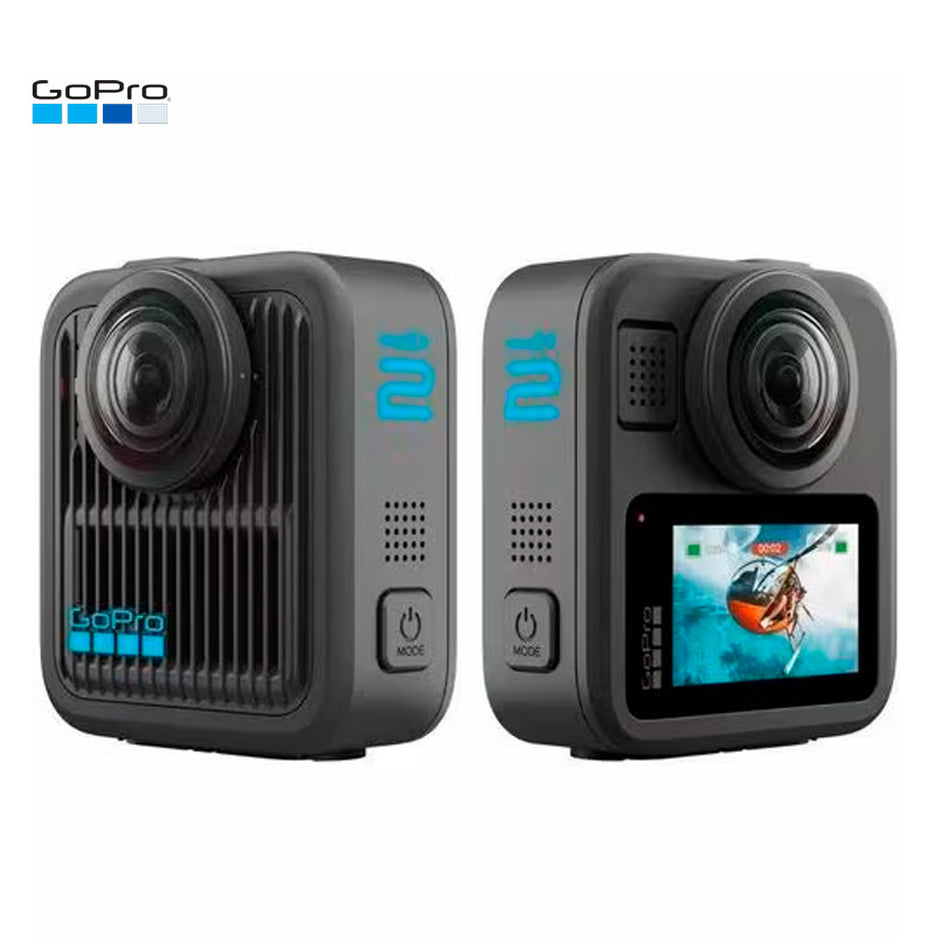 Cámara de acción GoPro Max 2 360 Black 8k, 29 MP, sumergible 5 metros, 6 micrófonos