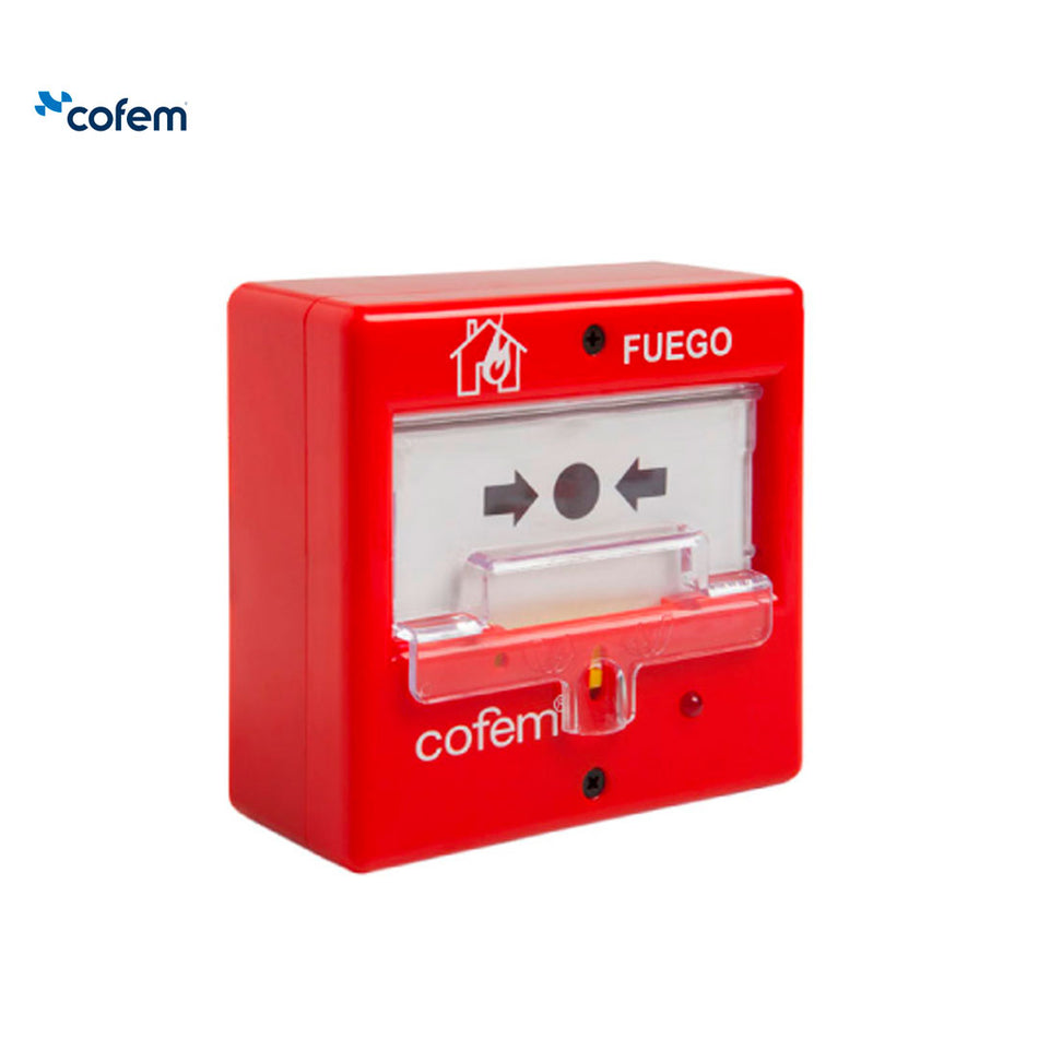 COFEM CO-PUCAY PULSADOR DE ALARMA REARMABLE DIRECCIONABLE LYON