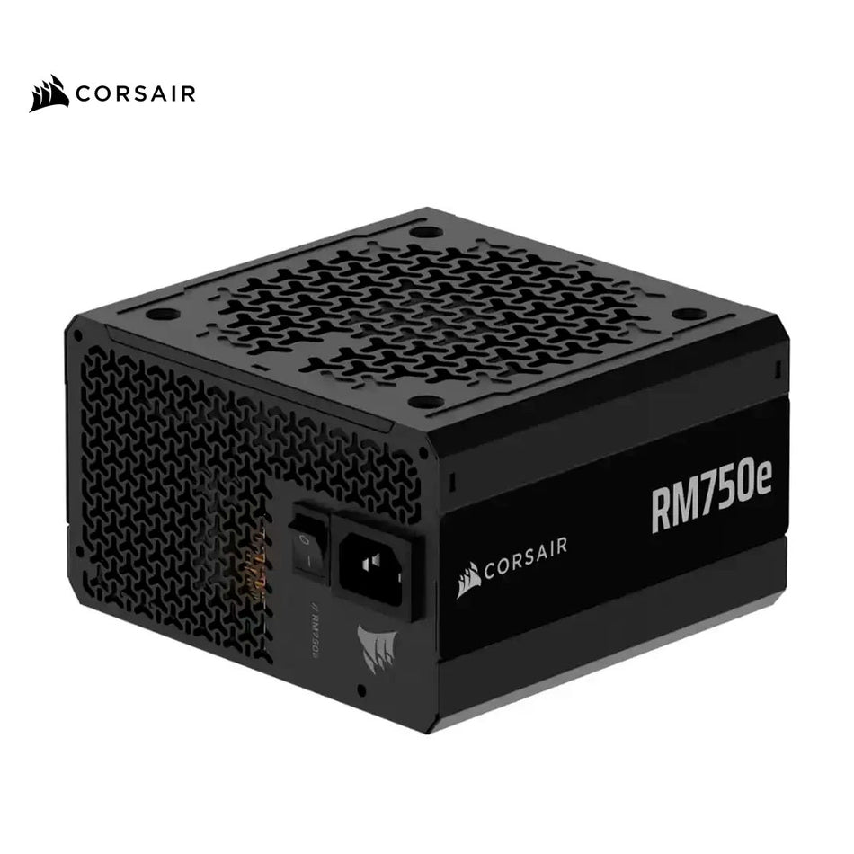 Fuente De Poder Corsair 750w Rm750e (cp-9020295-na) Atx, 80 Plus Gold, Modular, Negro