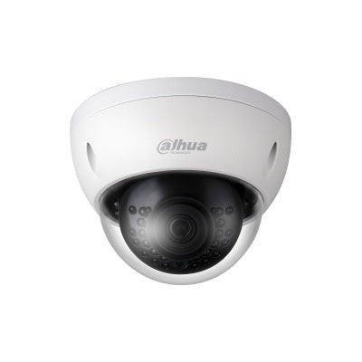 DAHUA IPC-HDBW1230E-S5 - CAMARA DOMO IP | CMOS 1/2.7'' ICR | 2.0 MP | H.265+ | DWDR | IR 30M | IP67&IK10 | PoE